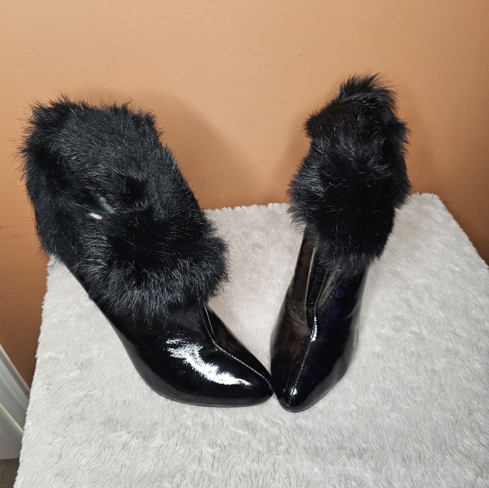 Black Just Sweet Booties 9m